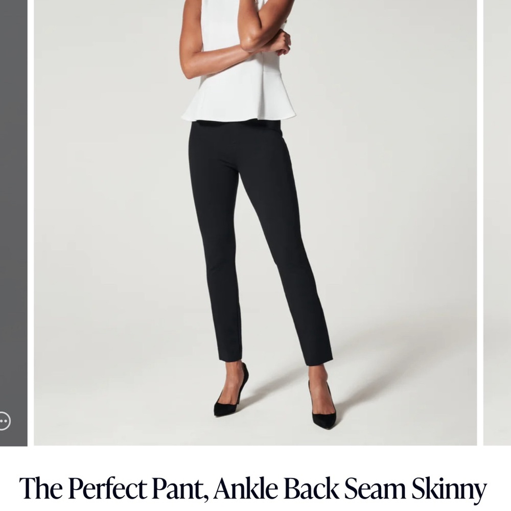 Spanx The Perfect Pant, ankle backseam skinny,  Size XL